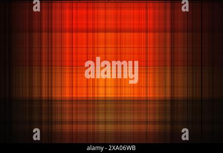 A dark background with abstract red and orange lines Stock Photo