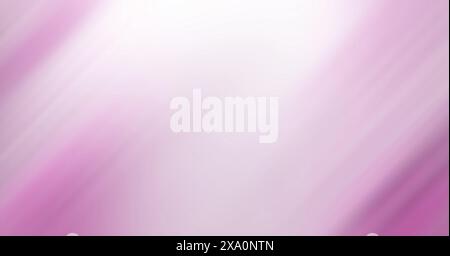 An abstract pink and white blurred background with speed lines Stock Photo