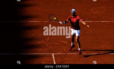 Paris, France. 03rd June, 2024. Roland Garros, 03 Jun 2024: Novak Djokovic (SRB) during the 2024 French Open. Alamy Live News/corleve Credit: corleve/Alamy Live News Stock Photo
