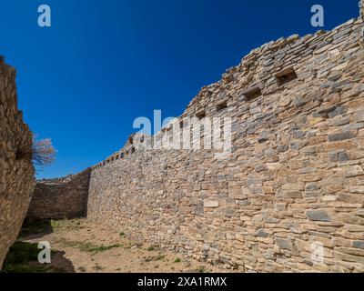 Gran Quivira Ruin, Salinas Pueblo Missions National Monument, Gran Quivira, New Mexico. Stock Photo