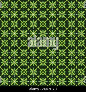 Floral Motif Flower Seamless Pattern, Flower Background Stock Vector