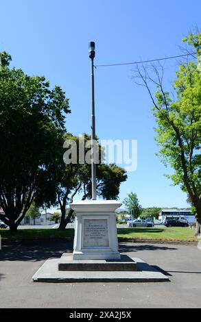 The Martinborough Memorial Square in Martinborough, New Zealand. Stock Photo