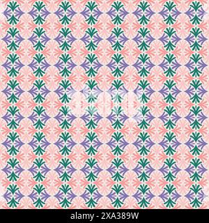 Ethnic background mediterranean seamless pattern Stock Vector