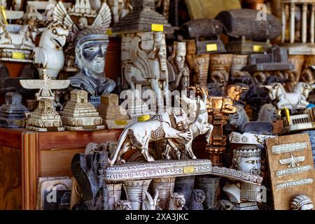 A souvenir shop in the Vakil bazaar, Shiraz, Iran. Stock Photo