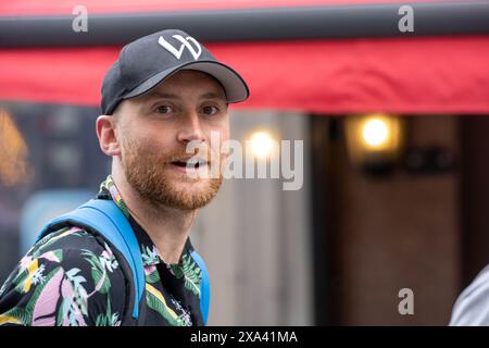 London, UK. 4th June, 2024. Celebrities at Global radio London UK Toby Tarrant Credit: Ian Davidson/Alamy Live News Stock Photo