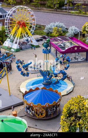 A miniature amusement park in Madurodam in Den Haag, The Netherlands Stock Photo