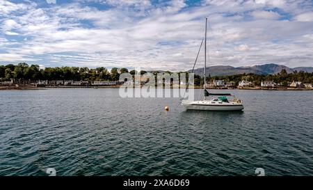 Plockton Landscape View Stock Photo