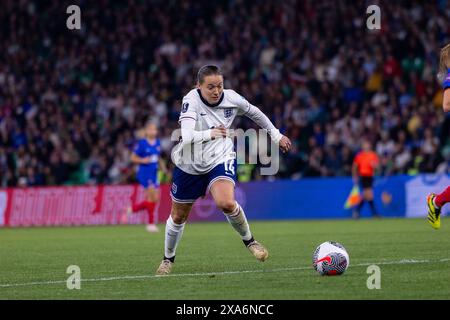 Saint Etienne, France. 04th June, 2024. Fran Kirby (14 England) during the Womens European Qualifiers match between France and England at Stade Geoffroy-Guichard in Saint-Etienne, France. (Pauline FIGUET/SPP) Credit: SPP Sport Press Photo. /Alamy Live News Stock Photo