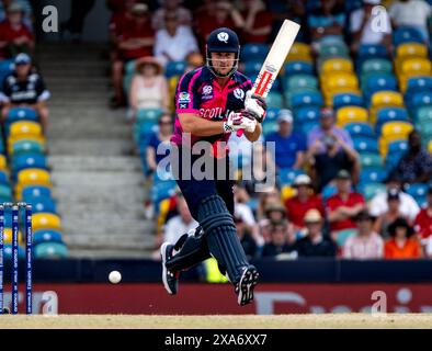 Bridgetown, Barbados. 04th June, 2024. ICC T20 World Cup 2024 - England v Scotland Match abandoned after 10 overs due to rain as England play Scotland in the ICC T20 World Cup at the Kensington Oval, Bridgetown, Barbados. Credit: Ian Jacobs/Alamy Live News Stock Photo