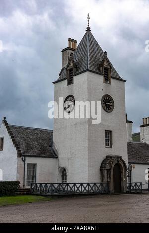 PITLOCHRY, PERTHSHIRE, SCOTLAND, UK, MAY 28. View of Blair Atholl Castle near Pitchlochry in Scotland on May 28, 2024 Stock Photo