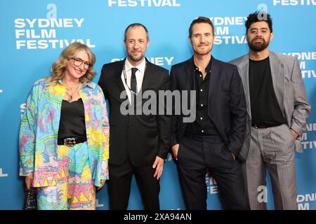 Sydney, Australia. 5th June 2024. Tbc arrives on the red carpet for the Sydney Film Festival World Premiere of Midnight Oil: The Hardest Line at the State Theatre. Credit: Richard Milnes/Alamy Live News Stock Photo