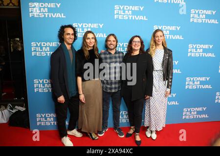 Sydney, Australia. 5th June 2024. Tbc arrives on the red carpet for the Sydney Film Festival World Premiere of Midnight Oil: The Hardest Line at the State Theatre. Credit: Richard Milnes/Alamy Live News Stock Photo