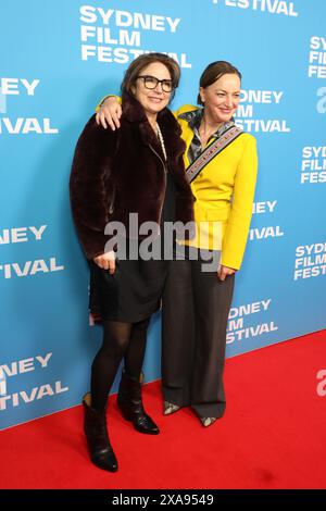 Sydney, Australia. 5th June 2024. Tbc arrives on the red carpet for the Sydney Film Festival World Premiere of Midnight Oil: The Hardest Line at the State Theatre. Credit: Richard Milnes/Alamy Live News Stock Photo