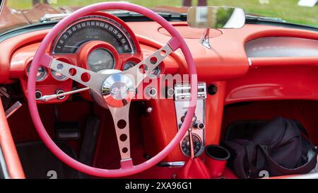 Chevrolet Corvette at the London Concours 2024 Stock Photo