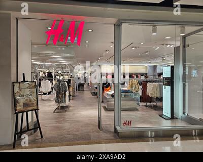 Udon Thani, Thailand - 05-06-2024: H&M store in Thailand Stock Photo