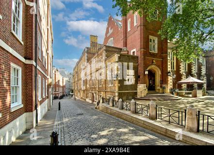 Middle Temple Inns of Court London Middle Temple Hall and Lane Stock Photo