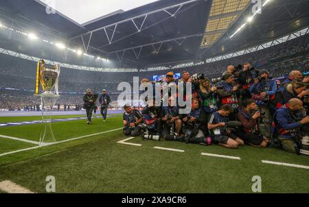 Photographers at the Champions League Final - Borussia Dortmund v Real ...