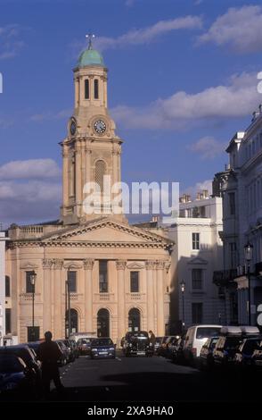 St Peter's Church, Notting Hill, London, England 1999 1900s UK HOMER SYKES. Stock Photo