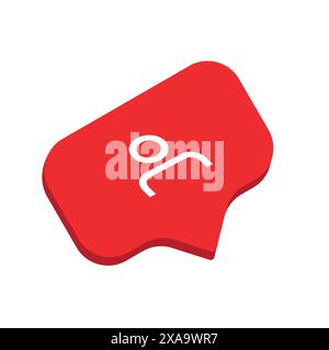 User icon button, profile button Stock Vector