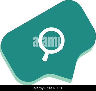Search icon button Stock Vector