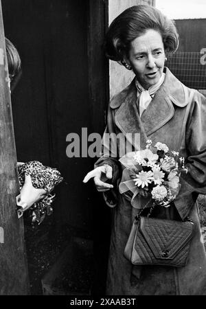 Anni' 80 Bruxelles Archivio Storico Olycom/LaPresse Baldovino del Belgio (Laeken, 7 settembre 1930 - Motril, 31 luglio 1993) principe del Belgio, duca di Brabante, fu re del Belgio dal 16 luglio 1951 fino alla sua morte. Salì al trono in una fase di crisi politica, e molte altre segnarono il suo lungo regno, almeno una delle quali fu il risultato della pubblica espressione della sua fede cattolica. Nella Foto: la Regina Fabiola del Belgio In the photo: Queen Fabiola of Belgium Credit: LaPresse/Alamy Live News Stock Photo
