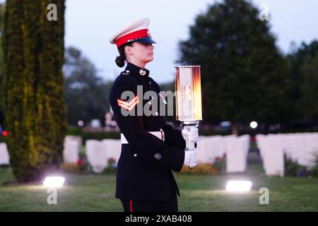 The Torch Of Commemoration Carried By Cadet Corporal Madison Grace At ...