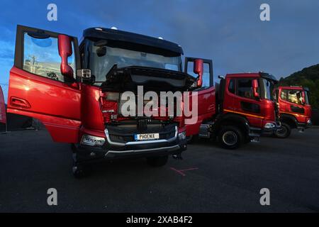 Koprivnice, Czech Republic. 05th June, 2024. Presentation of new Tatra Phoenix to journalists and the expert public at the polygon in Koprivnice, Czech Republic, June 5, 2024. Credit: Jaroslav Ozana/CTK Photo/Alamy Live News Stock Photo