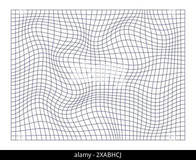 grid, wireframe design on white Stock Vector