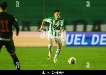 Caxias Do Sul, Brazil. 05th June, 2024. RS - CAXIAS DO SUL - 06/05/2024 - BRAZILIAN A 2024, JUVENTUDE x ATLETICO-GO - Danilo Boza Juventude player during a match against Atletico-GO at the Alfredo Jaconi stadium for the Brazilian A 2024 championship. Photo: Luis Felipe Amorin/ Credit: AGIF/Alamy Live News Stock Photo