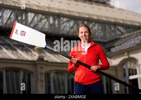 Annie Campbell-Orde during a Team GB kitting out session ahead of the ...