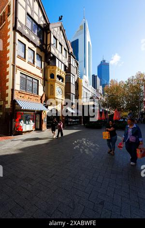 Hay Street Mall, Perth, Western Australia Stock Photo - Alamy