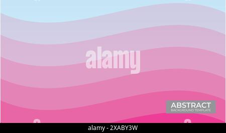modern abstract gradient pink background template Stock Vector