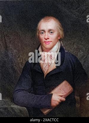 Spencer Perceval (geb. 1. November 1762 in London, gest. 11. Mai 1812 ebenda) war ein britischer Staatsmann und Premierminister. Er fiel als bisher einziger britischer Premierminister einem Attentat zum Opfer, Historisch, digital restaurierte Reproduktion von einer Vorlage aus dem 19. Jahrhundert, Record date not stated Stock Photo