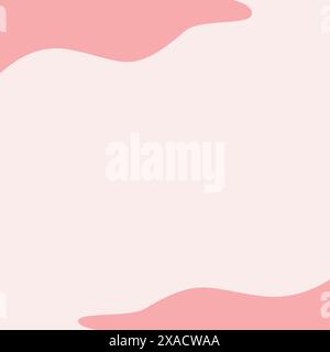 Pink greeting banner. Geometric background.Vector Illustration. Abstract Color background design. Fluid gradient composition. Creative illustration. Stock Vector