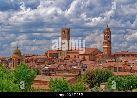 Citta della Pieve is an Italian municipality in the province of Perugia in the west of the Umbria region in the centre of central Italy. Italy Stock Photo