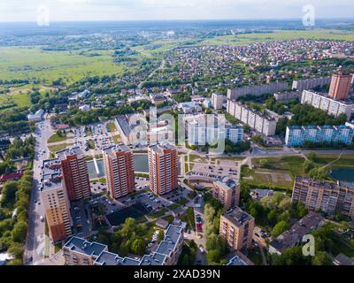 Chekhov city center, Moscow region Stock Photo