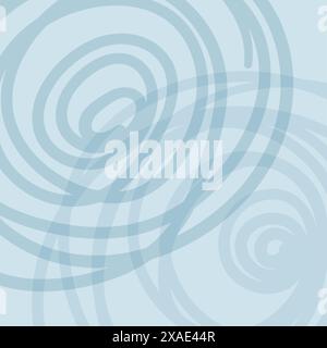 Editable abstract background with round lines and elements for website, packaging, design Stock Vector