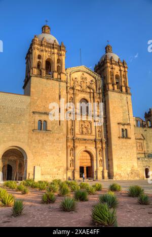 Mexico, Oaxaca, Oaxaca City, Santo Domingo de Guzman Church, began in 1570 Stock Photo