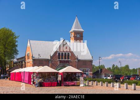 Vyborg, Russia - May 27, 2024: Vyborg Library Exterior On A Sunny Day 