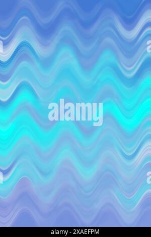 Blue and violet gradient background. Colorful waves Stock Photo