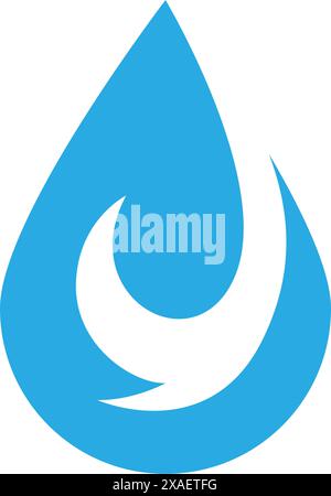 Natural energy icon logo design template Stock Vector