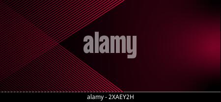 3D glowing red techno abstract background overlap layer on dark space with letter x effect decoration.  Stock Vector