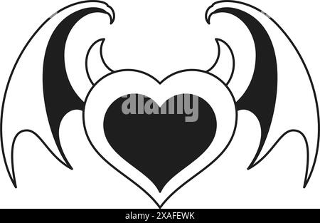 Emoji with devil horns print for t-shirt concept. Bad boy quote. Vector ...