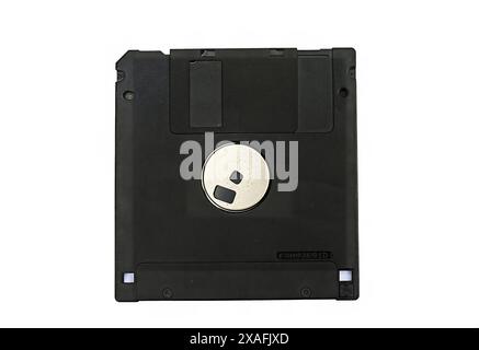 3.5-inch floppy disk or diskette isolated on white background Stock Photo