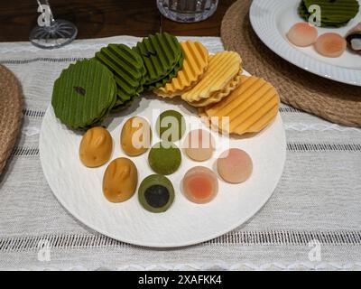 K. Minamoto is an authentic Japanese confectionery on Fifth Avenue in New York City, USA  2024 Stock Photo