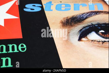 Viersen, Germany - May 9. 2024: Old retro german news magazine Stern cover from 1964 Stock Photo