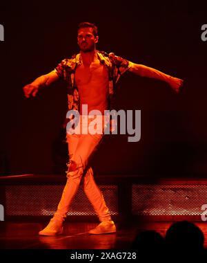 Gleb Savchenko’s fellow DWTS pros Emma Slater, Britt Stewart and Ezra Sosa Attend His Chippendales Performance at Rio, Las Vegas, NV Featuring: Gleb Savchenko Where: Las Vegas, Nevada, United States When: 05 May 2024 Credit: Judy Eddy/WENN Stock Photo