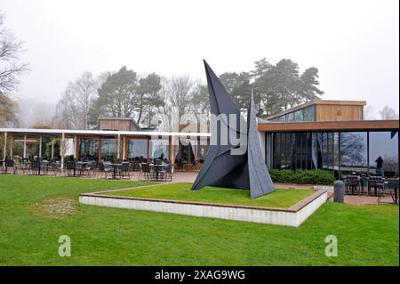 The Louisiana Museum of Modern Art near Copenhapgen in Denmark, EU Stock Photo