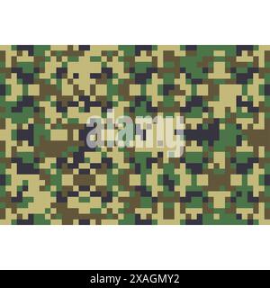 Army Background Vector Illustration Stock Vector