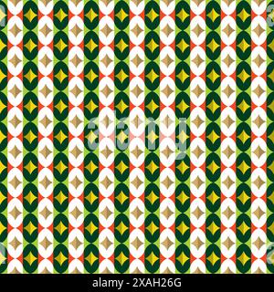 Abstract Geometric Pattern. Vector Illustration. Stock Vector